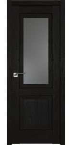 Межкомнатная дверь Profildoors 2.88XN Дарк браун Стекло Графит