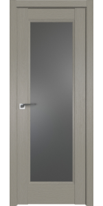 Межкомнатная дверь Profildoors 92XN Стоун Стекло Графит