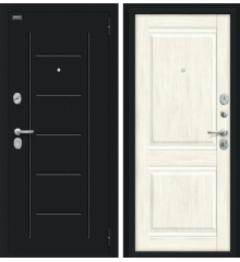 Дверь входная металлическая Некст Kale Букле черное/Nordic Oak