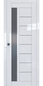 Межкомнатная дверь Profildoors 37L Белый люкс Стекло Графит