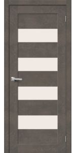 Межкомнатная дверь BRAVO Браво-23 Brut Beton / Magic Fog Хард Флекс