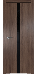 Межкомнатная дверь Profildoors 2.04XN Салинас темный Стекло Lacobel Черный лак