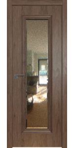 Межкомнатная дверь Profildoors 51ZN Салинас темный Зеркало патина