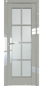 Межкомнатная дверь Profildoors 101L Галька люкс Стекло матовое