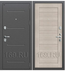 Дверь входная металлическая Groff «Т2-221» New Антик Серебро/Cappuccino Veralinga