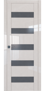Межкомнатная дверь Profildoors 29L Магнолия люкс Стекло Графит