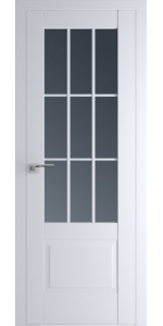 Межкомнатная дверь Profildoors 104U Аляска Стекло графит