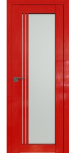Межкомнатная дверь Profildoors 2.51STP Pine Red glossy Стекло матовое
