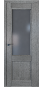 Межкомнатная дверь Profildoors 2.42XN Грувд серый Стекло графит