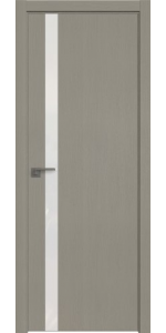 Межкомнатная дверь Profildoors 6ZN Стоун Белый лак