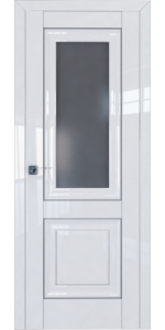Межкомнатная дверь Profildoors 28L Белый люкс Стекло Графит