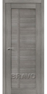 Межкомнатная дверь BRAVO Порта-26 Grey Veralinga