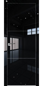 Межкомнатная дверь Profildoors 2LK Черный люкс