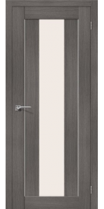 Межкомнатная дверь BRAVO Порта-25  Grey Veralinga СТ-Magic Fog