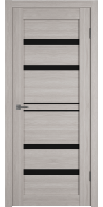 Межкомнатная дверь ВФД Atum PRO 26 Stone Oak СТ-Black gloss