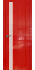 Межкомнатная дверь Profildoors 62STP Pine Red glossy Стекло Перламутровый лак