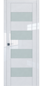 Межкомнатная дверь Profildoors 46L Белый люкс Стекло матовое