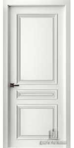 Межкомнатная дверь Бремен 3 эмаль белая