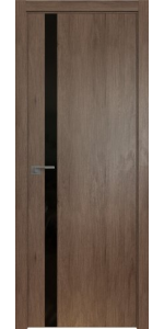 Межкомнатная дверь Profildoors 6ZN Салинас темный Черный лак