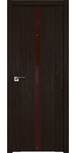 Межкомнатная дверь Profildoors 2.04XN Дарк браун Стекло Lacobel Коричневый лак