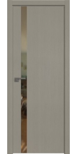 Межкомнатная дверь Profildoors 6ZN Стоун Зеркало