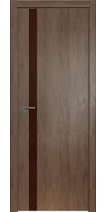 Межкомнатная дверь Profildoors 6ZN Салинас темный Коричневый лак