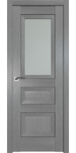 Межкомнатная дверь Profildoors 2.94XN Грувд серый Стекло матовое
