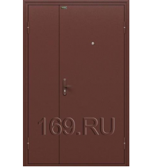Дверь входная металлическая Оптим «Дуо Слим» Антик Медь