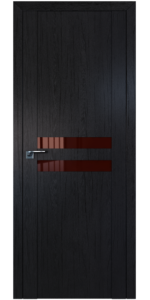 Межкомнатная дверь Profildoors 2.03XN Дарк браун Стекло Коричневый лак