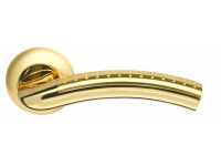 Ручка раздельная Armadillo (Армадилло) Libra LD26-1SG/GP-4 матовое золото/золото