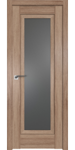 Межкомнатная дверь Profildoors 2.86XN Салинас светлый Стекло Графит
