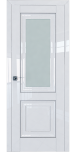 Межкомнатная дверь Profildoors 28L Белый люкс Стекло Матовый