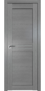 Межкомнатная дверь Profildoors 2.55XN Грувд серый Стекло матовое