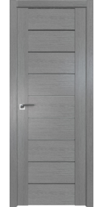 Межкомнатная дверь Profildoors 98XN Грувд серый Стекло матовое