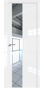 Межкомнатная дверь Profildoors 5LK Белый люкс Стекло Зеркало