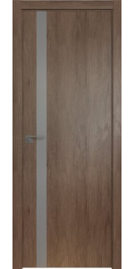 Межкомнатная дверь Profildoors 6ZN Салинас темный Серебряный лак
