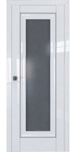 Межкомнатная дверь Profildoors 24L Белый люкс Стекло Графит