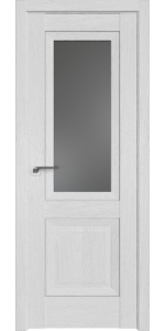 Межкомнатная дверь Profildoors 2.88XN Монблан Стекло Графит