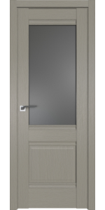 Межкомнатная дверь Profildoors 2XN Стоун Стекло Графит