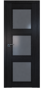 Межкомнатная дверь Profildoors 2.27XN Дарк браун Стекло графит