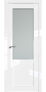 Межкомнатная дверь Profildoors 2.17L Белый люкс Стекло матовое