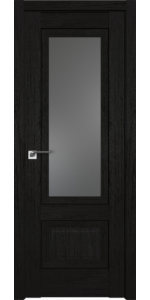 Межкомнатная дверь Profildoors 2.90XN Дарк браун Стекло Графит