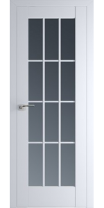 Межкомнатная дверь Profildoors 102U Аляска Стекло графит