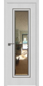 Межкомнатная дверь Profildoors 51ZN Монблан Зеркало патина