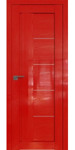 Межкомнатная дверь Profildoors 2.10STP Pine Red glossy Стекло матовое