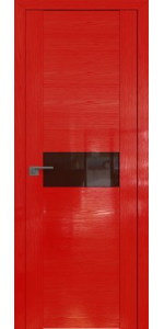 Межкомнатная дверь Profildoors 2.05STP Pine Red glossy Стекло Коричневый лак