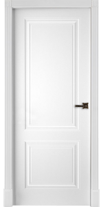 Межкомнатная дверь БОГЕМИЯ эмаль белая