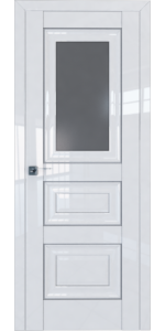 Межкомнатная дверь Profildoors 26L Белый люкс Стекло Графит