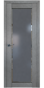 Межкомнатная дверь Profildoors 2.19XN Грувд серый Square графит