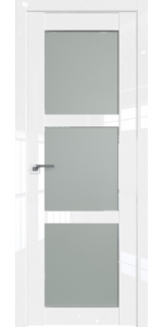 Межкомнатная дверь Profildoors 2.13L Белый люкс Стекло матовое